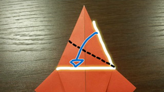 カブトムシの折り方10-2